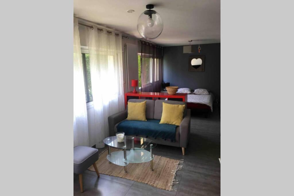 Bel Appartement En Rez De Jardin, 10Min Centre Et 300M Quais De Seine Wifi Rouen Exterior foto